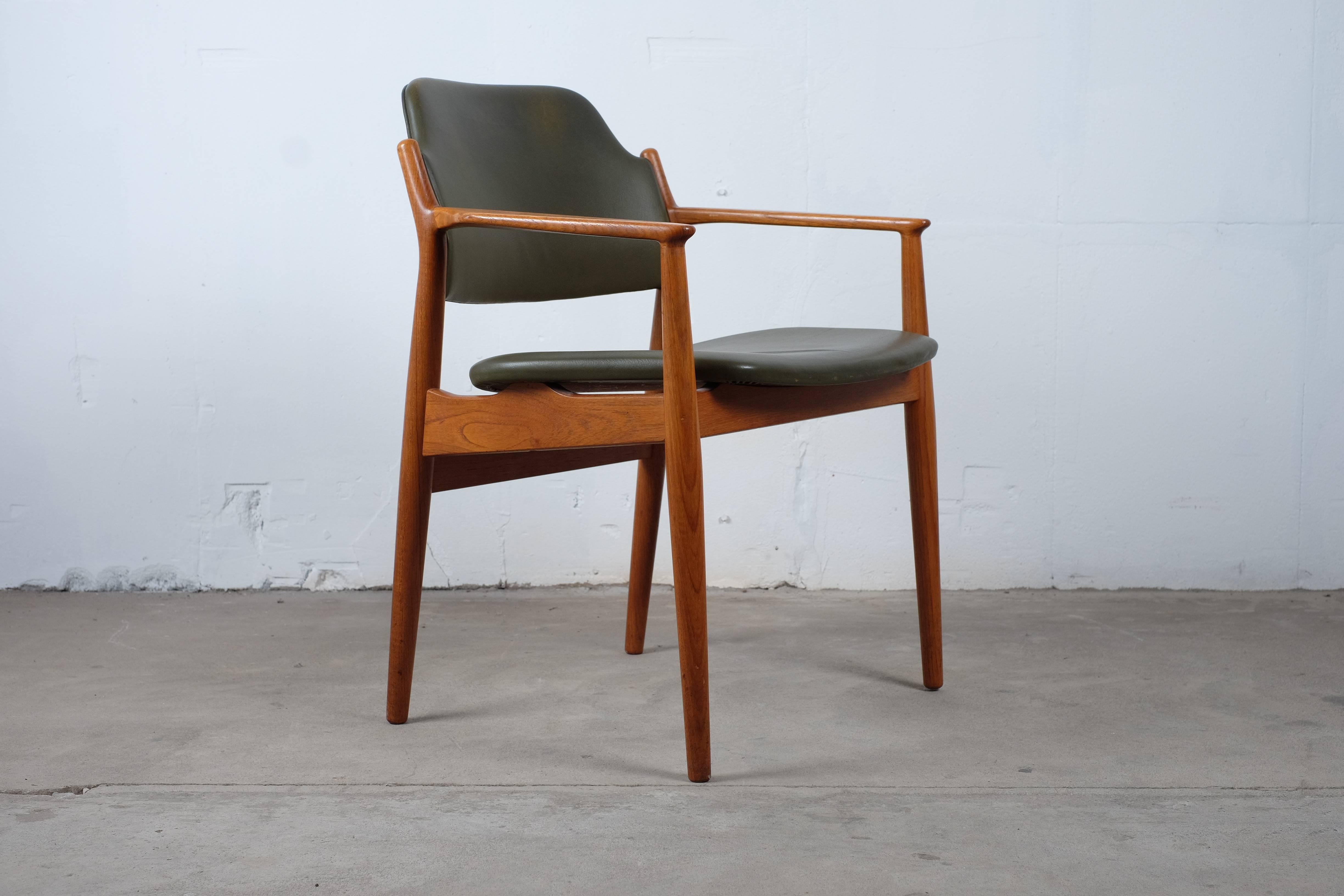 Mid-20th Century Set of Two Arne Vodder Armchairs in Teak, Model '62A' from Sibast
