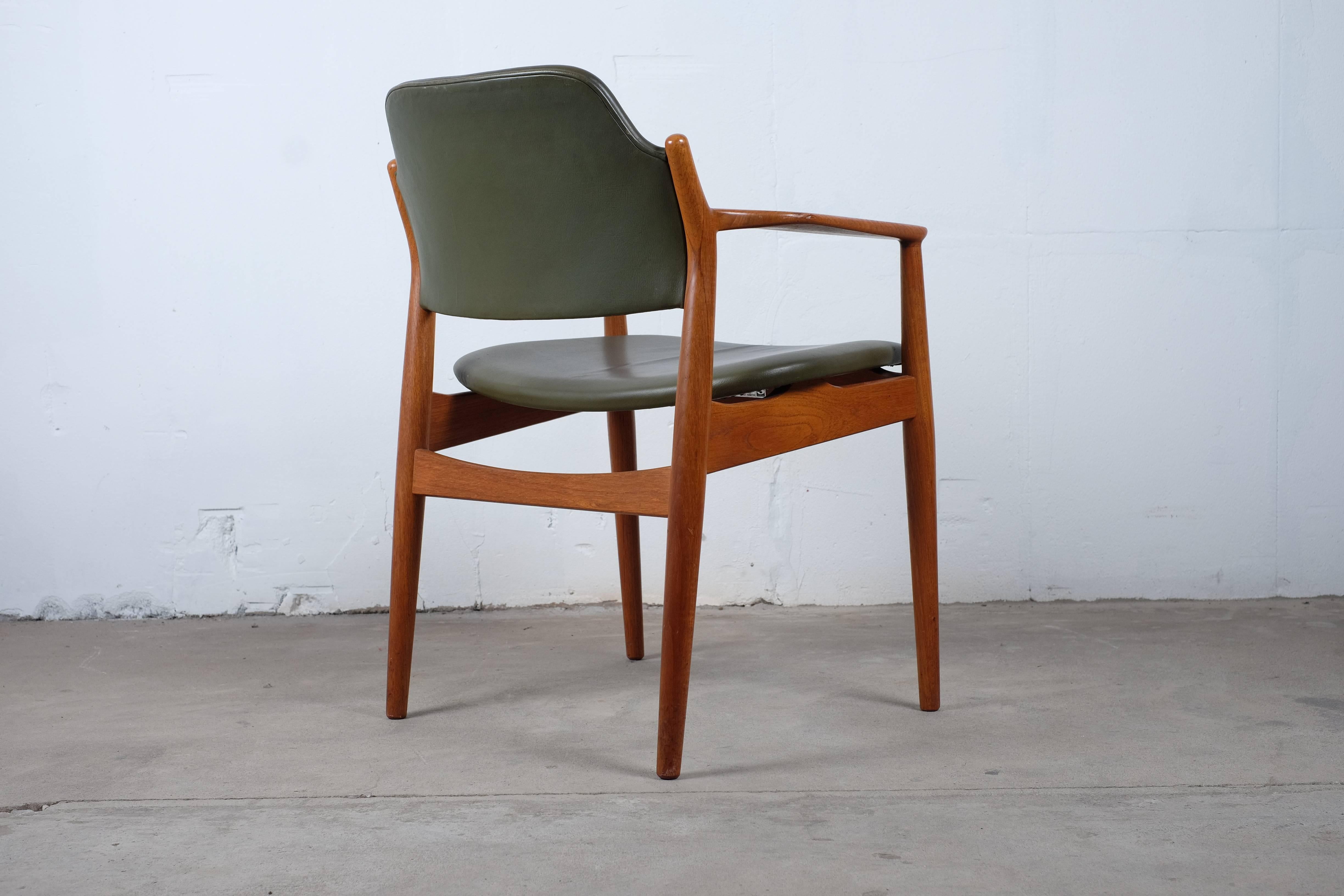 Set of Two Arne Vodder Armchairs in Teak, Model '62A' from Sibast 1