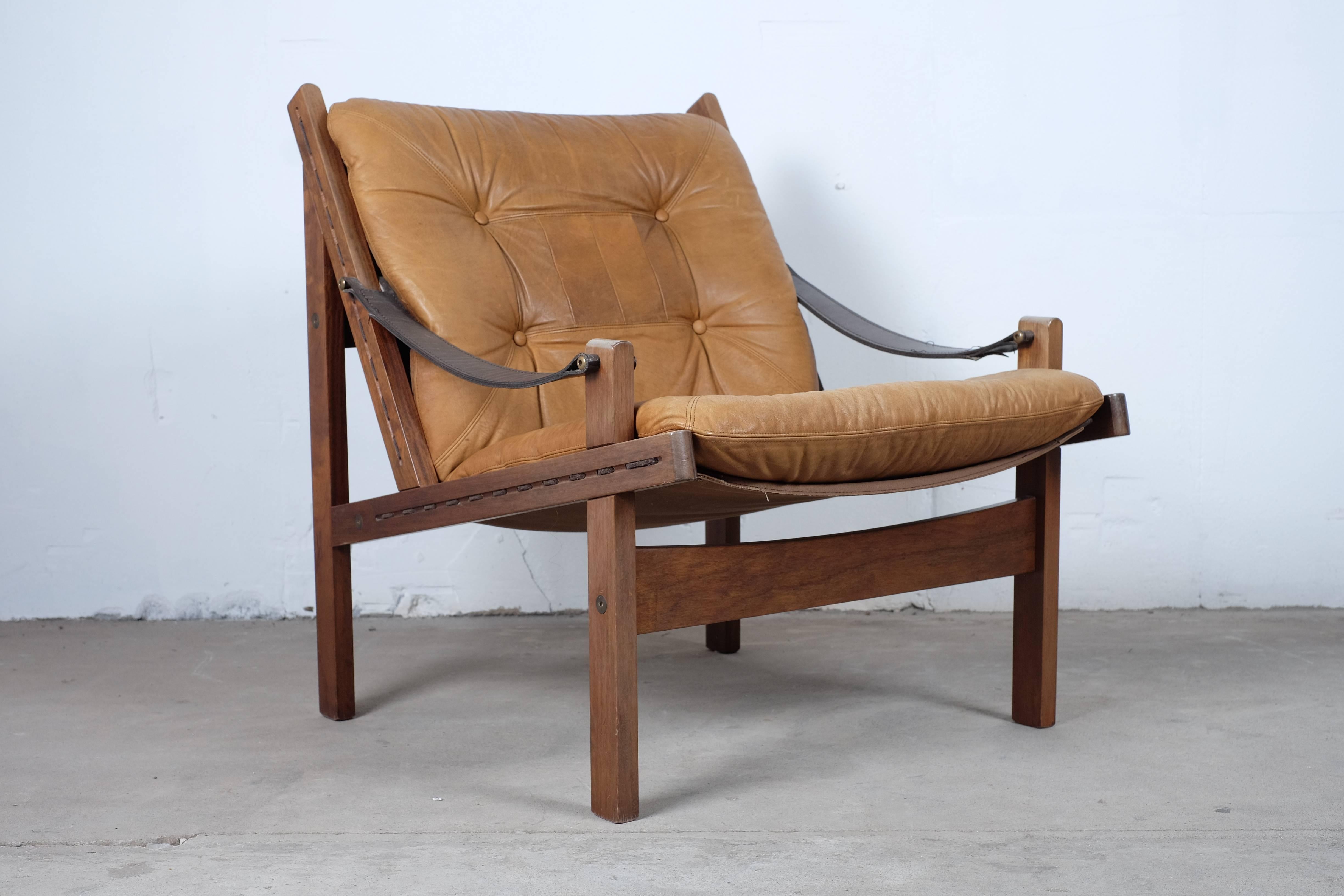 Set of Three Easy Chairs Designed by Torbjørn Afdal In Fair Condition In Middelfart, Fyn