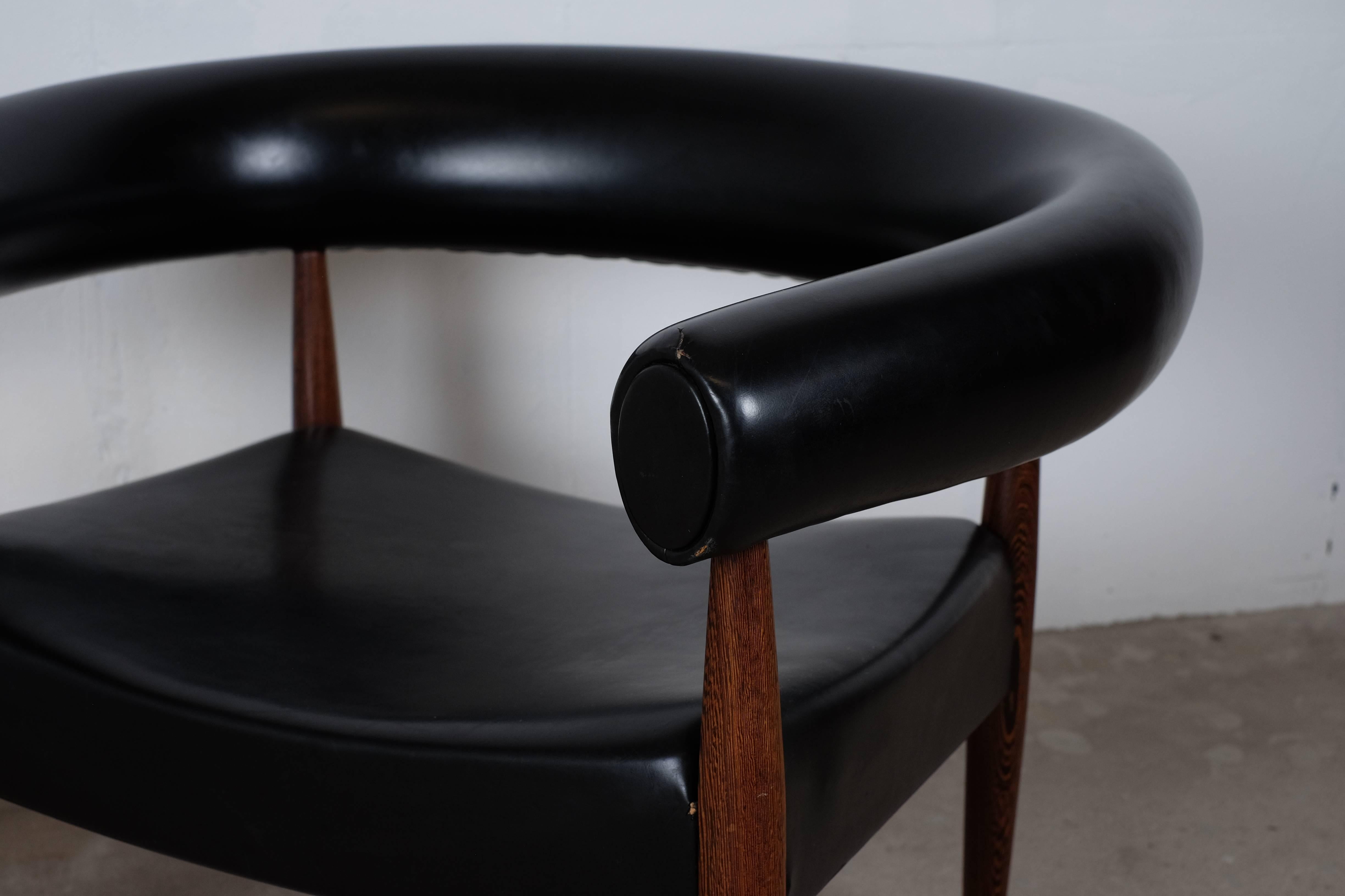 'the Ring Chair' Designed by Nanna Ditzel for Kold Savværk In Good Condition In Middelfart, Fyn