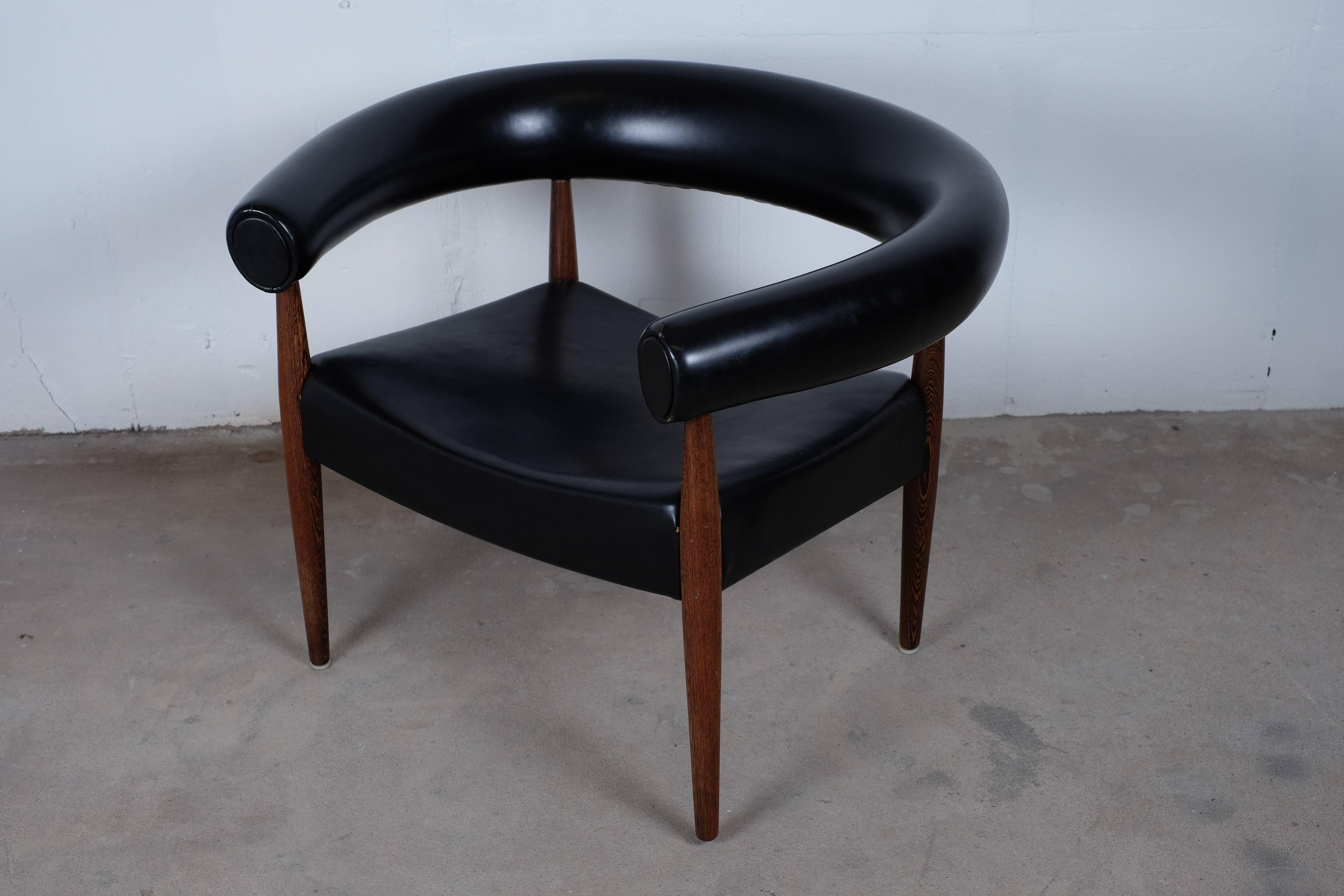 Mid-20th Century 'the Ring Chair' Designed by Nanna Ditzel for Kold Savværk