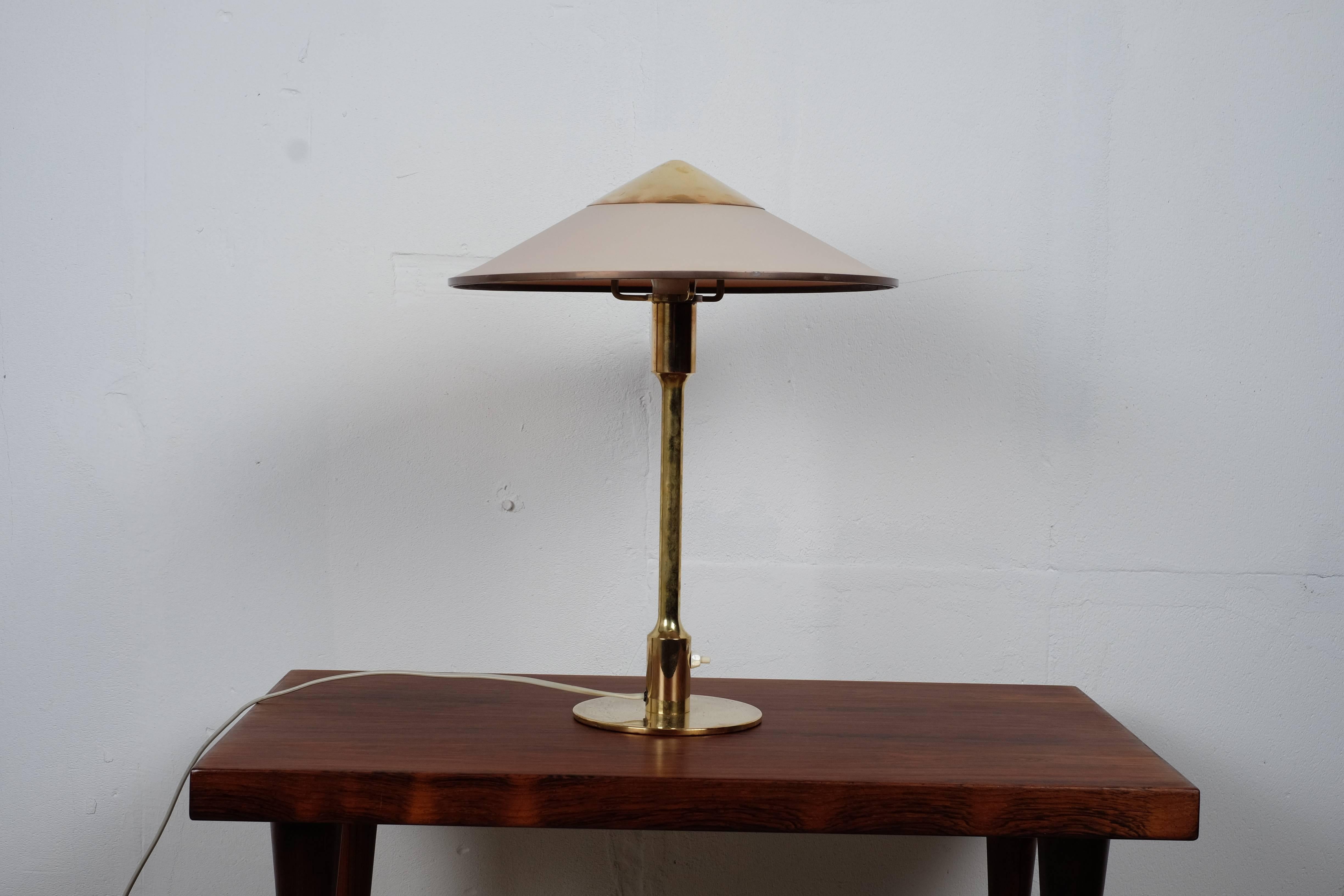 Danish Kongelys 'King Light' Desk Lamp by Niels Rasmussen Thykier for Fog and Mørup