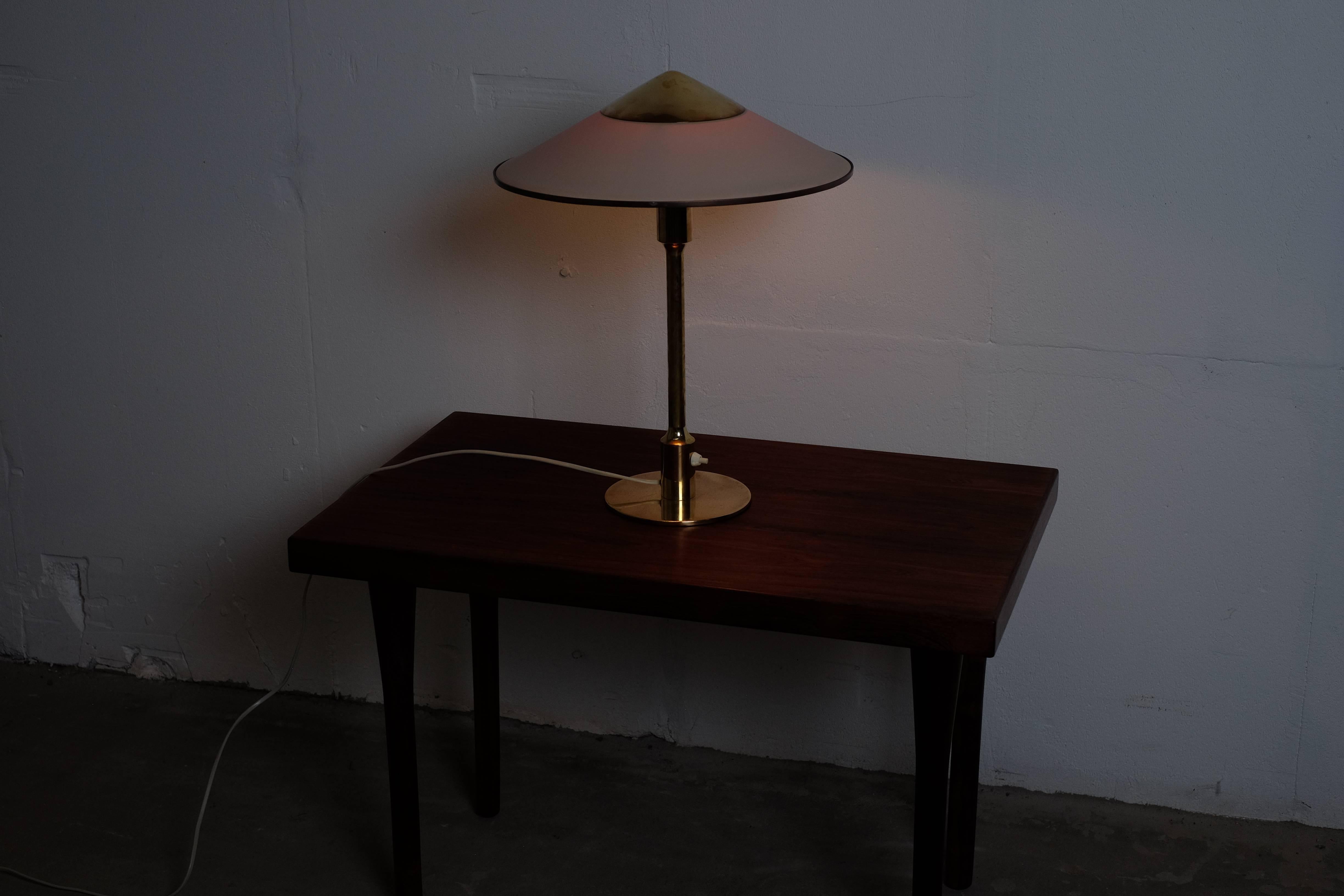 Kongelys 'King Light' Desk Lamp by Niels Rasmussen Thykier for Fog and Mørup 2