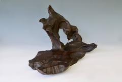 Japanese Wood Carved Sculpure