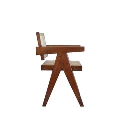 Pierre Jeanneret Office Cane Chair PJ-SI-28-A from Chandigarh