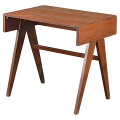 Bureau d'étudiant/Authentique Mid-Century Modern Pierre Jeanneret PJ-BU-08-A 