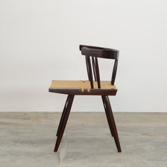 George Nakashima Grass-seated Chair / Authentic Mid-Century Modern