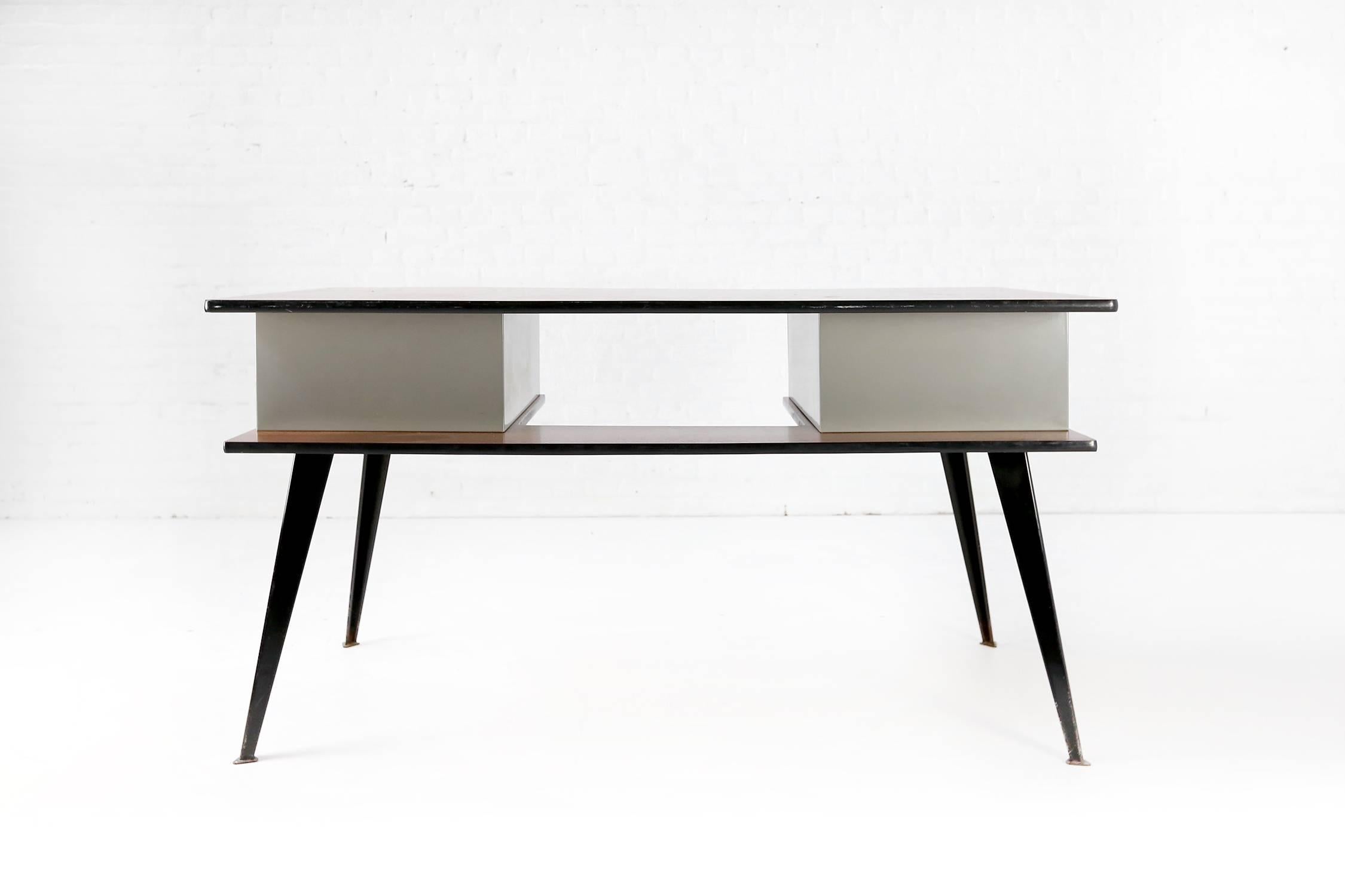 Mid-20th Century Desk by Willy Van Der Meeren for Tubax For Sale