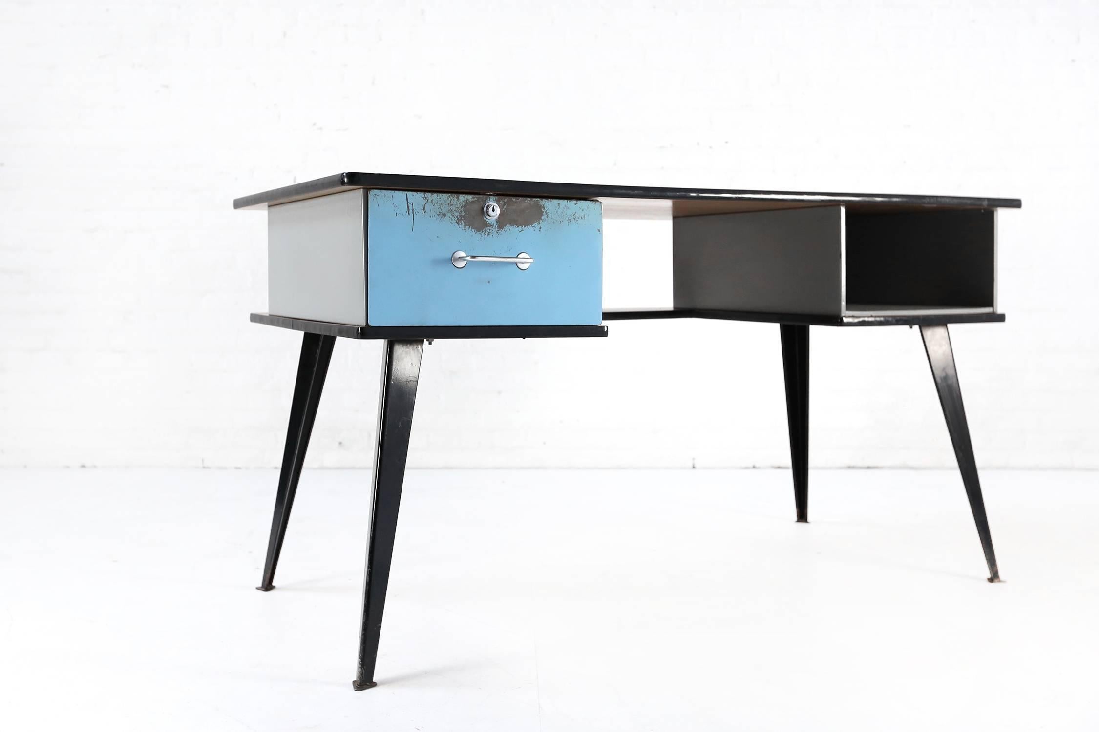Desk by Willy Van Der Meeren for Tubax For Sale 1