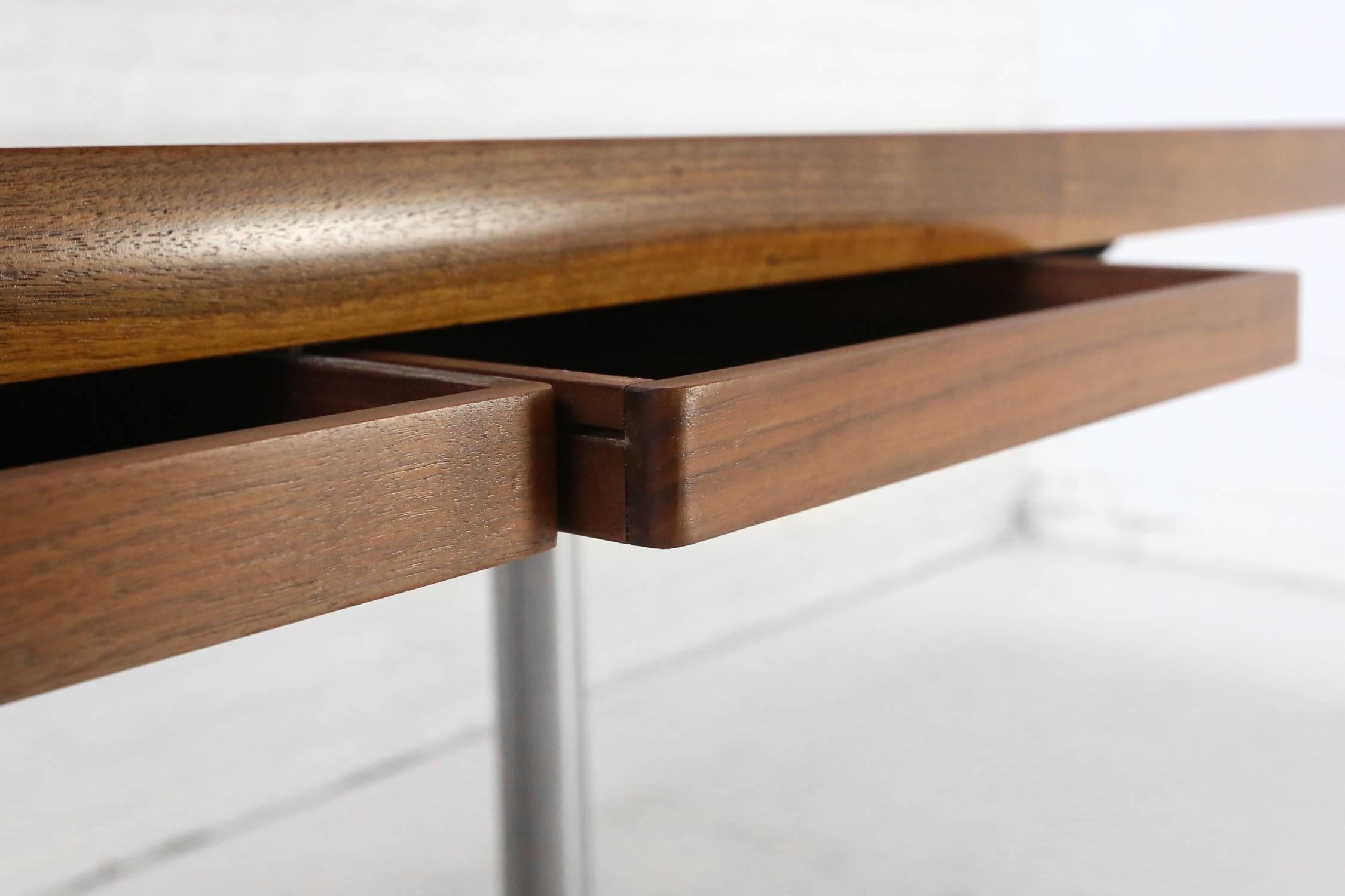 Mid-20th Century Osvaldo Borsani Executive Desk for Tecno, Italy, 1954 For Sale