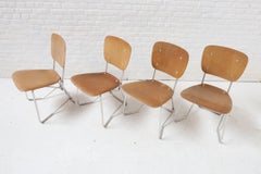 First Edition Aluflex Chairs by Armin Wirth Switzerland, 1950s