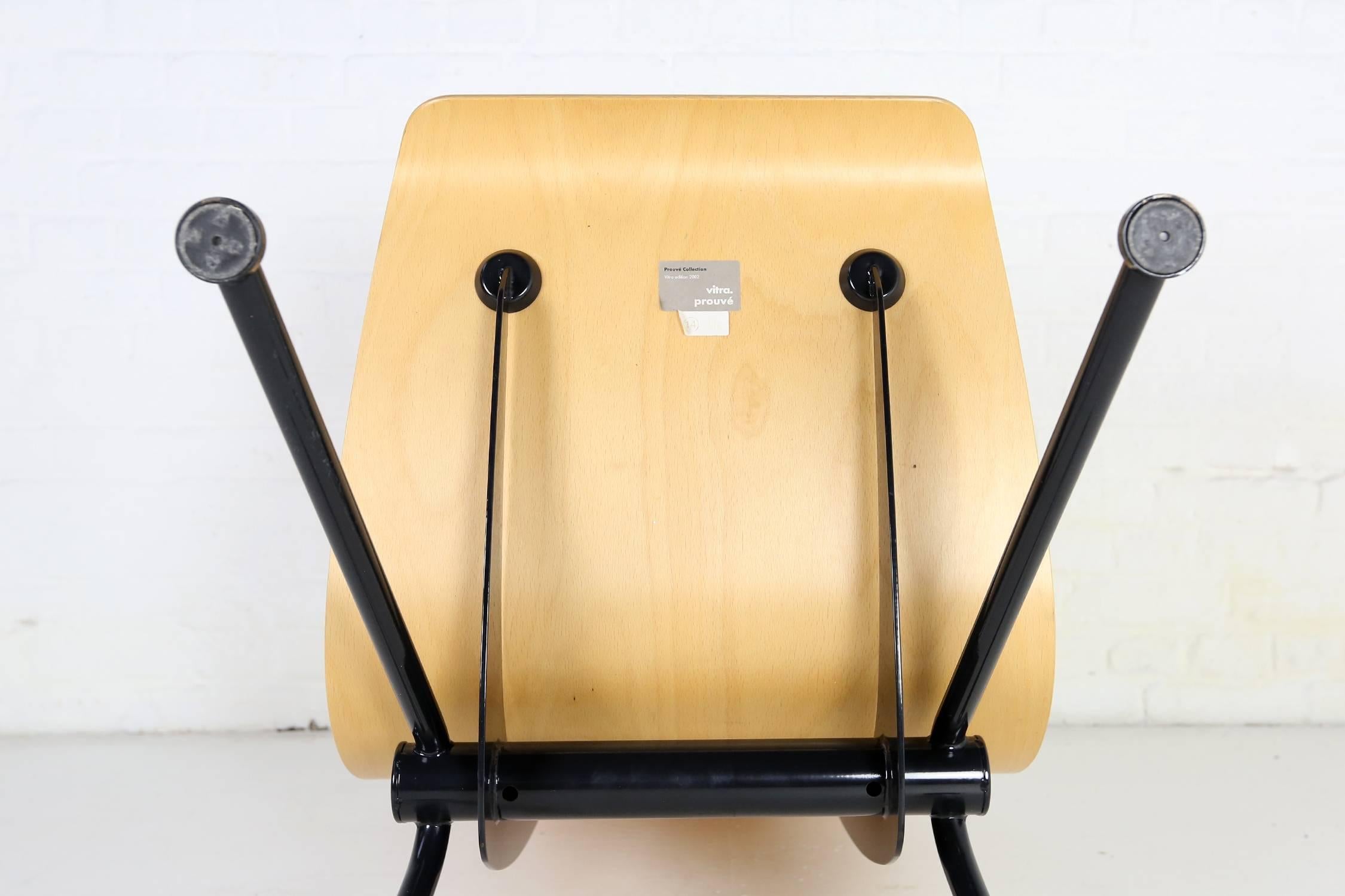Français Chaise Antony de Jean Prouvé pour Vitra