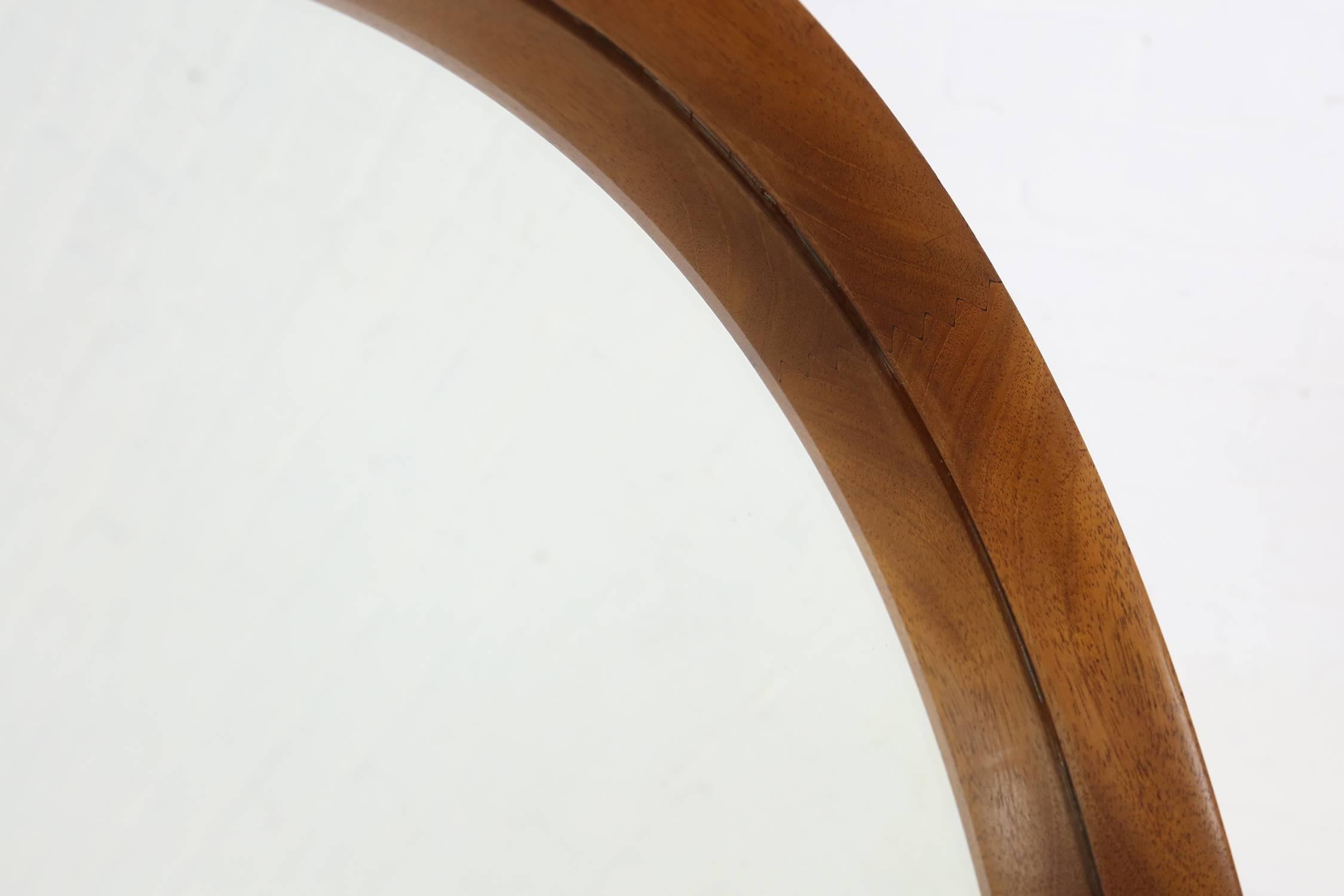 Uno & Osten Kristiansson Table Mirror Produced by Luxus in Sweden 2