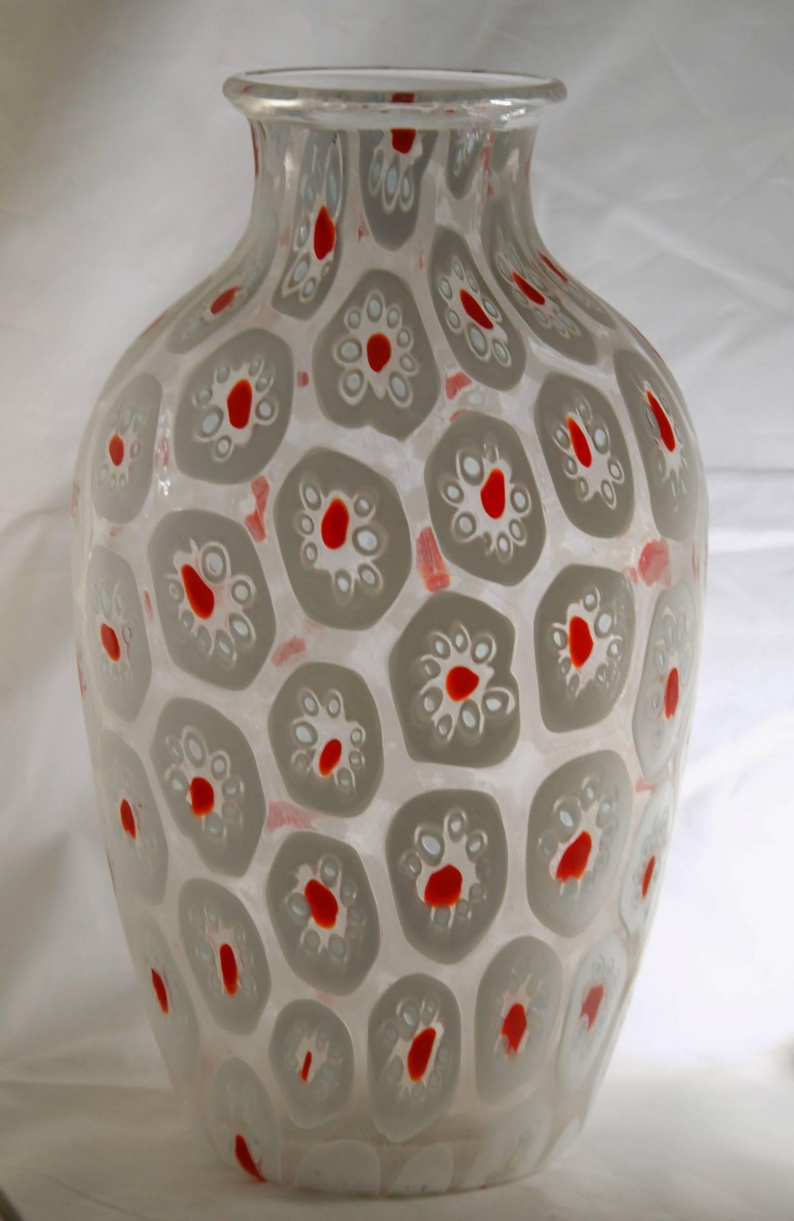 Malvino Pavanello e Figli, Daisy Murrina Vase In Excellent Condition In Tavarnelle val di Pesa, Florence