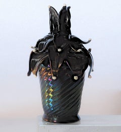 Napoleone Martinuzzi , Dos cactus suculentos, una hoja restaurada Atribución Vamsa