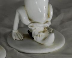Fulvio Bianconi, Two Tiepoleschi Figurines, Pulcinella