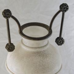 Seguso Vetri d’Arte Scavo Vase, I Trozzelli, Designer Silvia Buscaroli, 1985