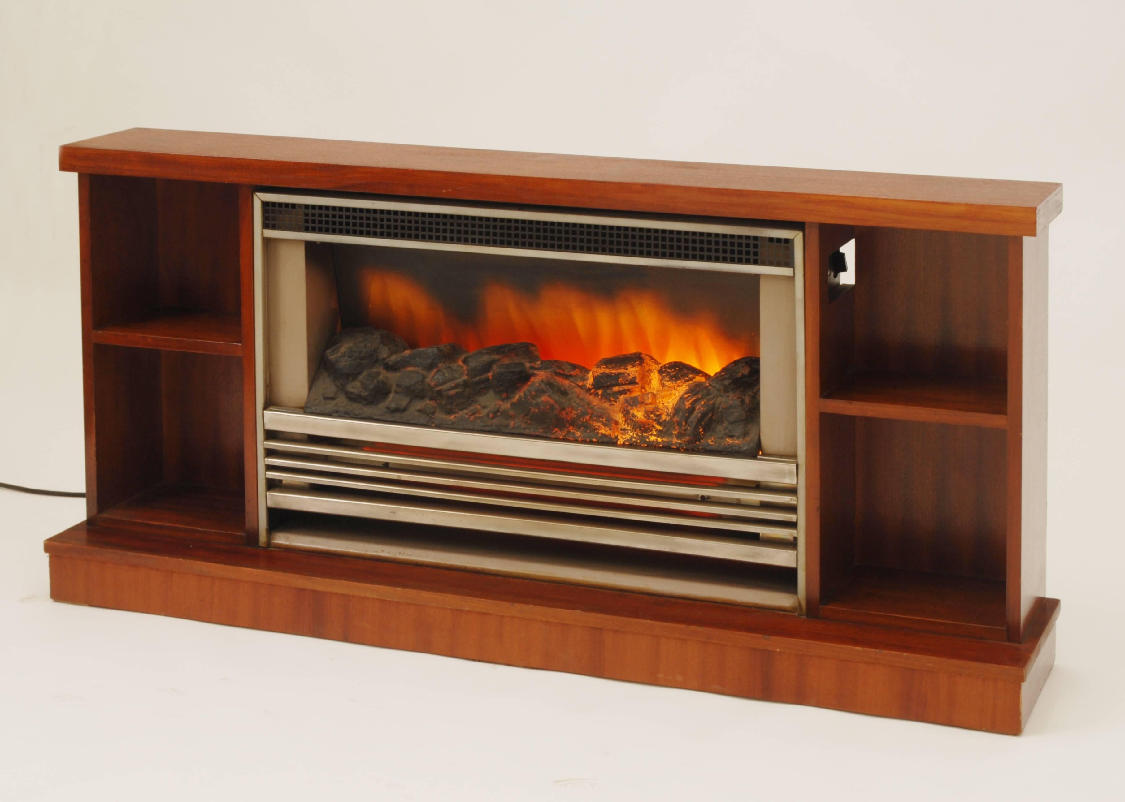 1960s fireplace