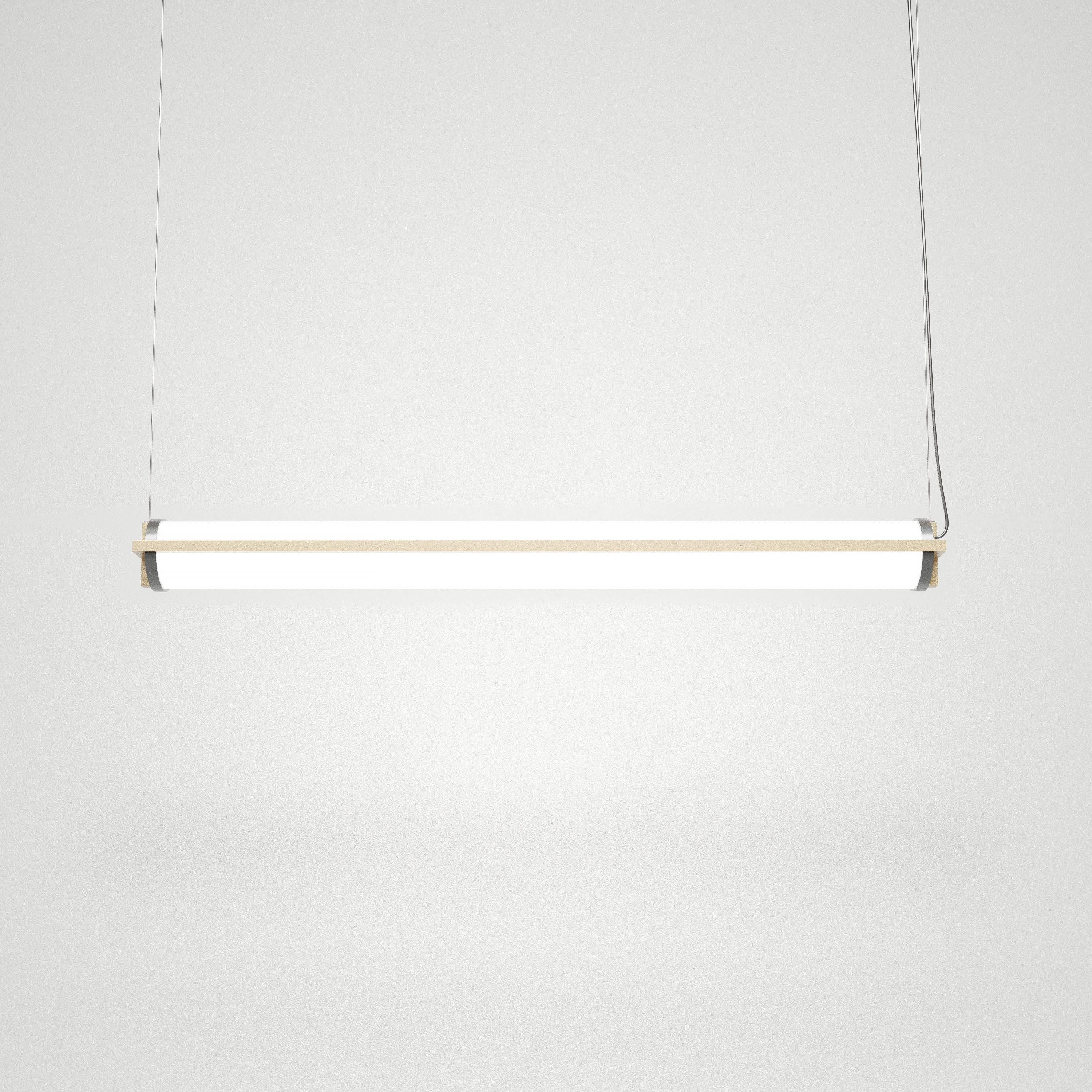 American Metropolis Contemporary Modular Suspended LED Light Fixture in 36