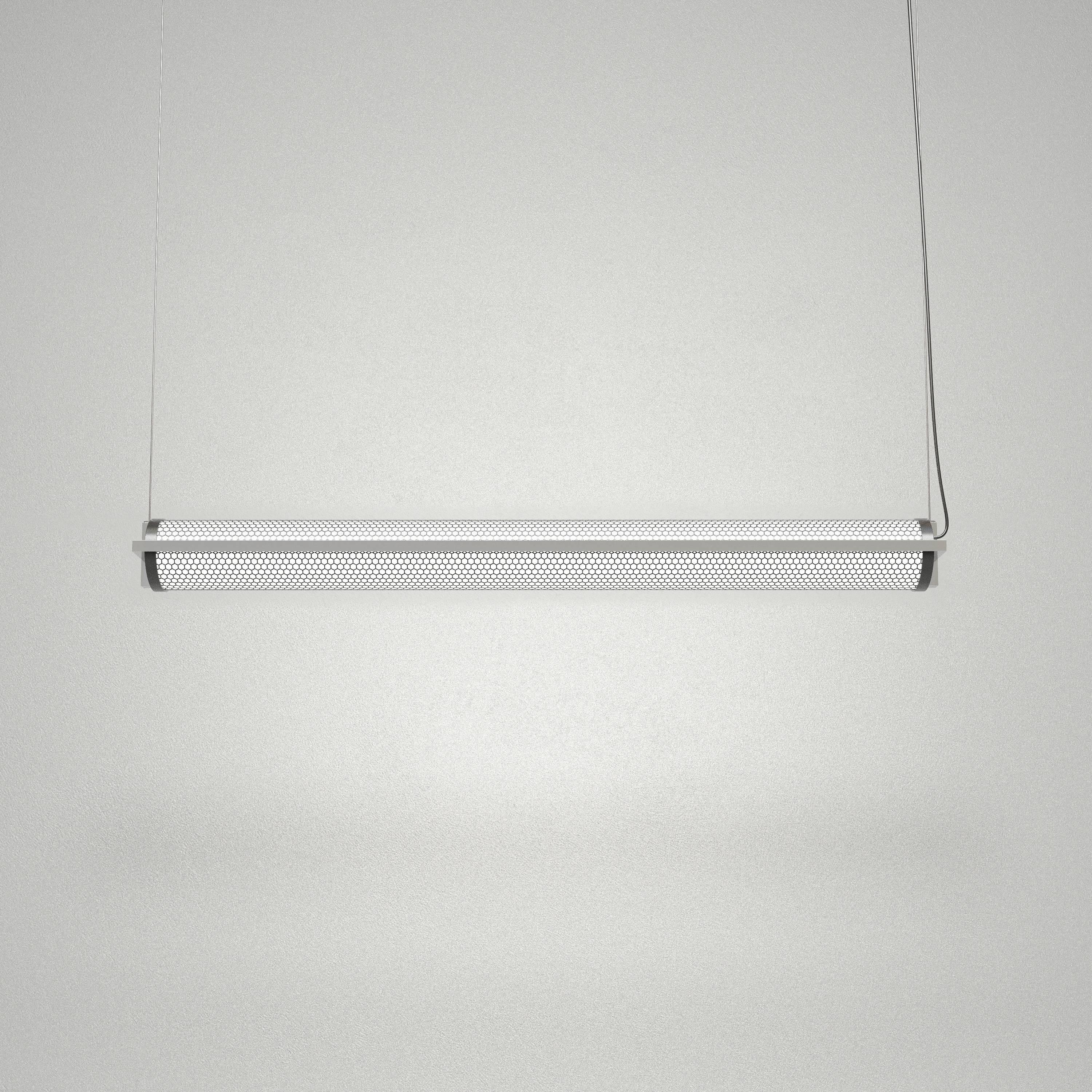 Bauhaus Metropolis Contemporary Modular Suspended LED Light Fixture in 36