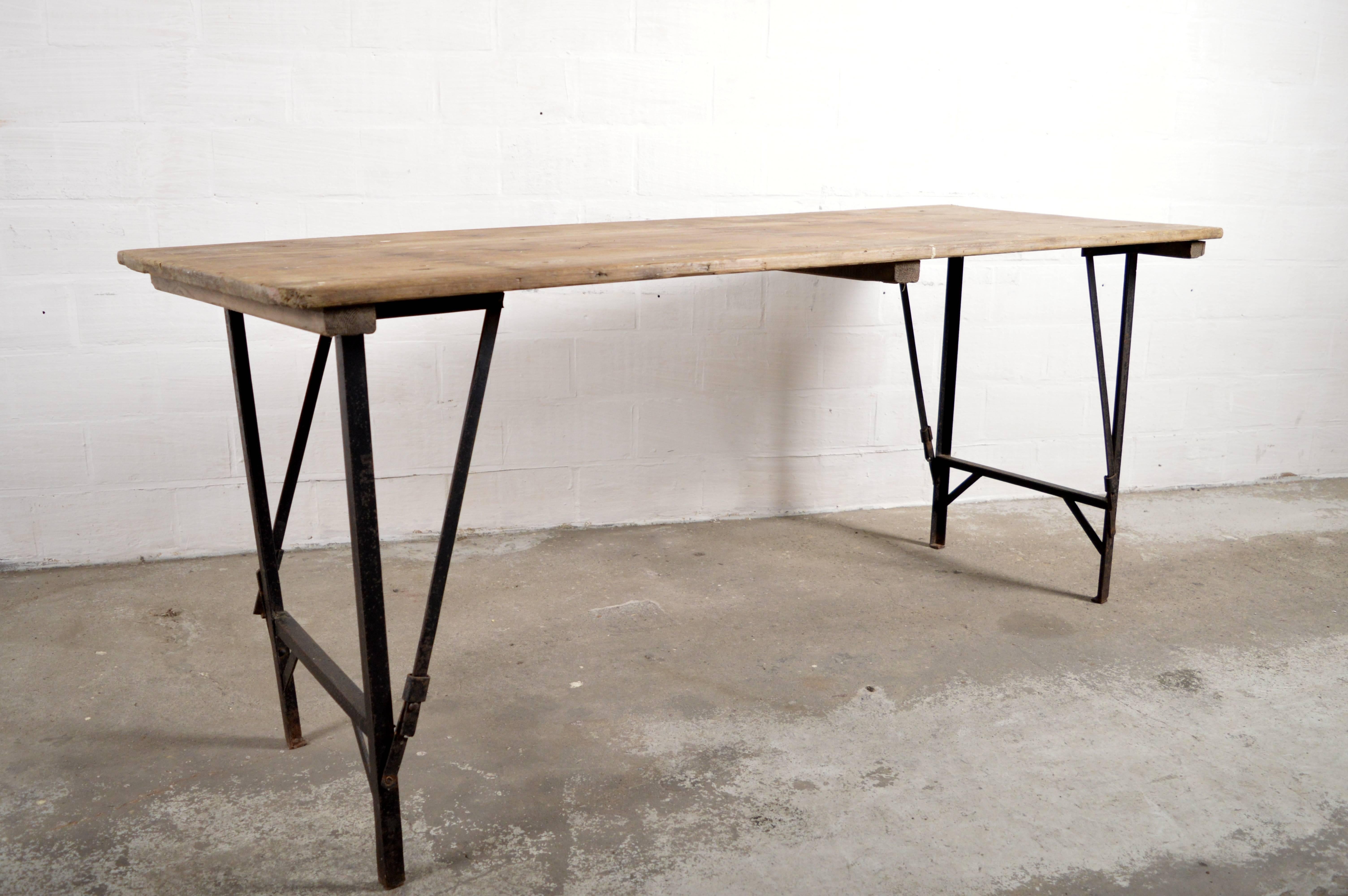 Industrial Folding Table 1