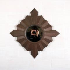 Art Deco Copper Mirror