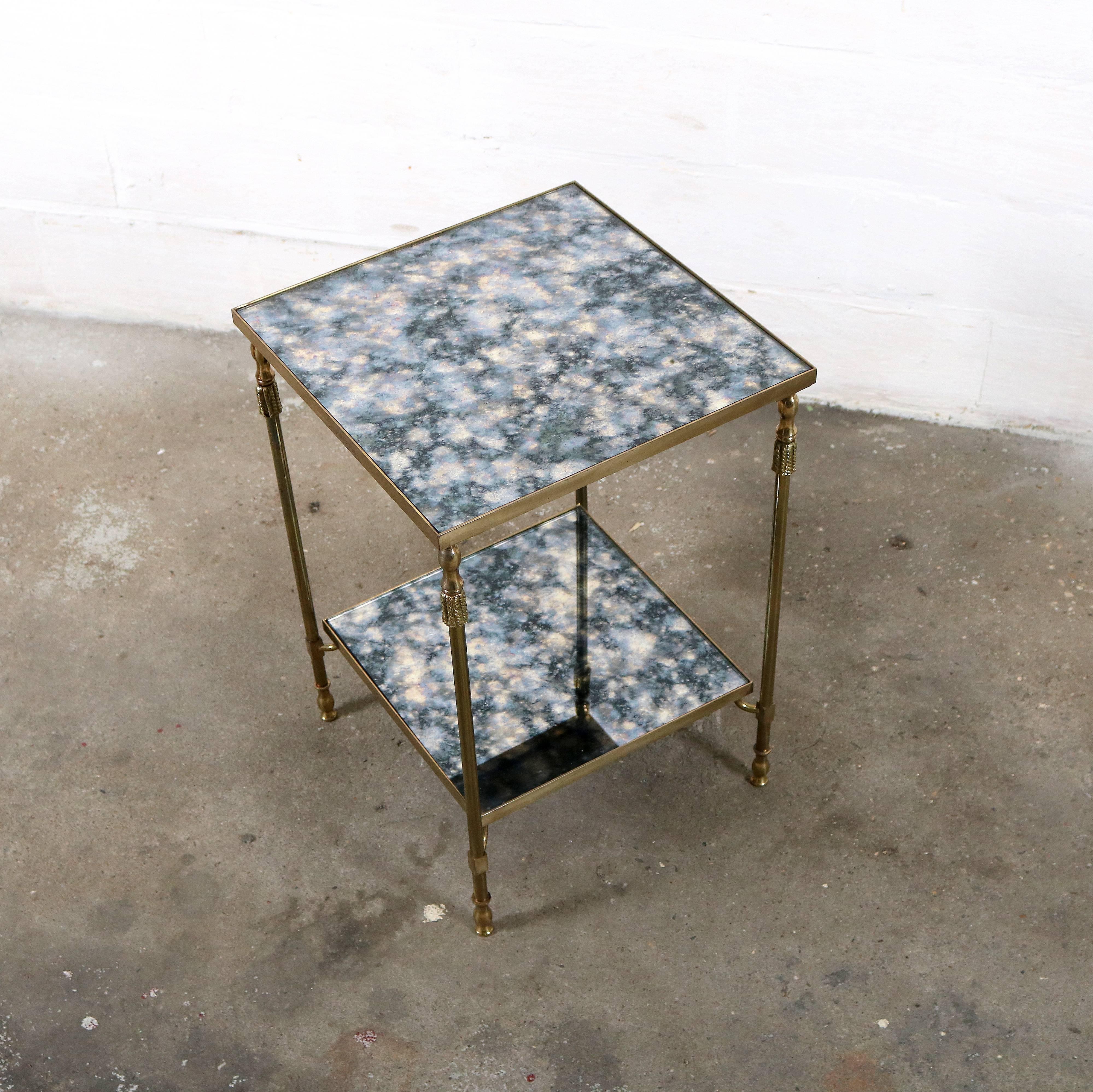 Late 20th Century Maison Jansen Side Table For Sale