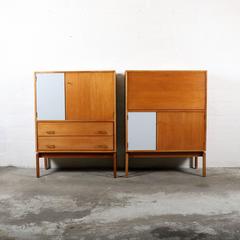Two "Abstrakta" Cabinets by Jos De Mey