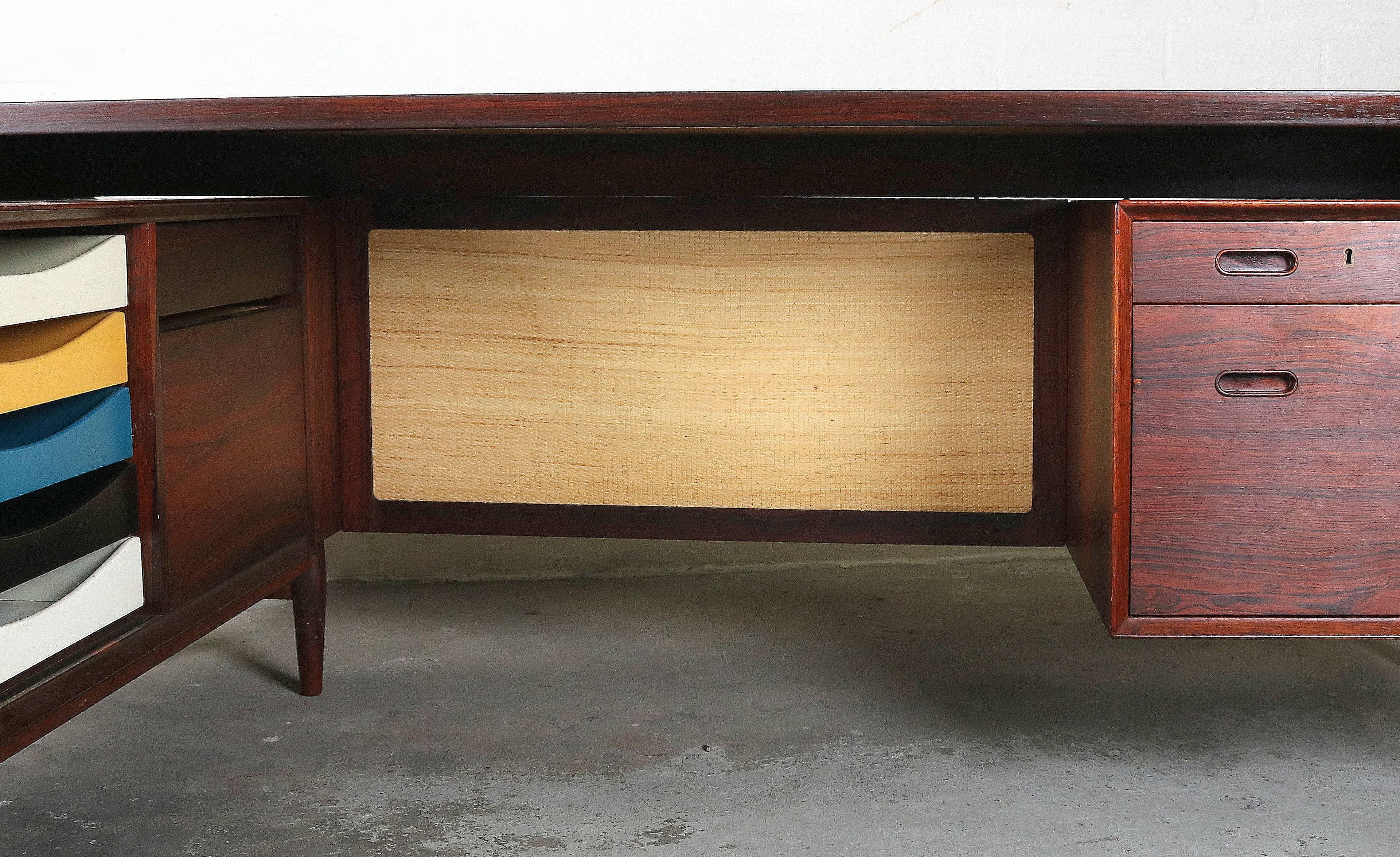 Exclusive Desk by Arne Vodder Seagrass Edition 1