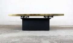 Willy Rizzo Coffee Table with Hidden Bar