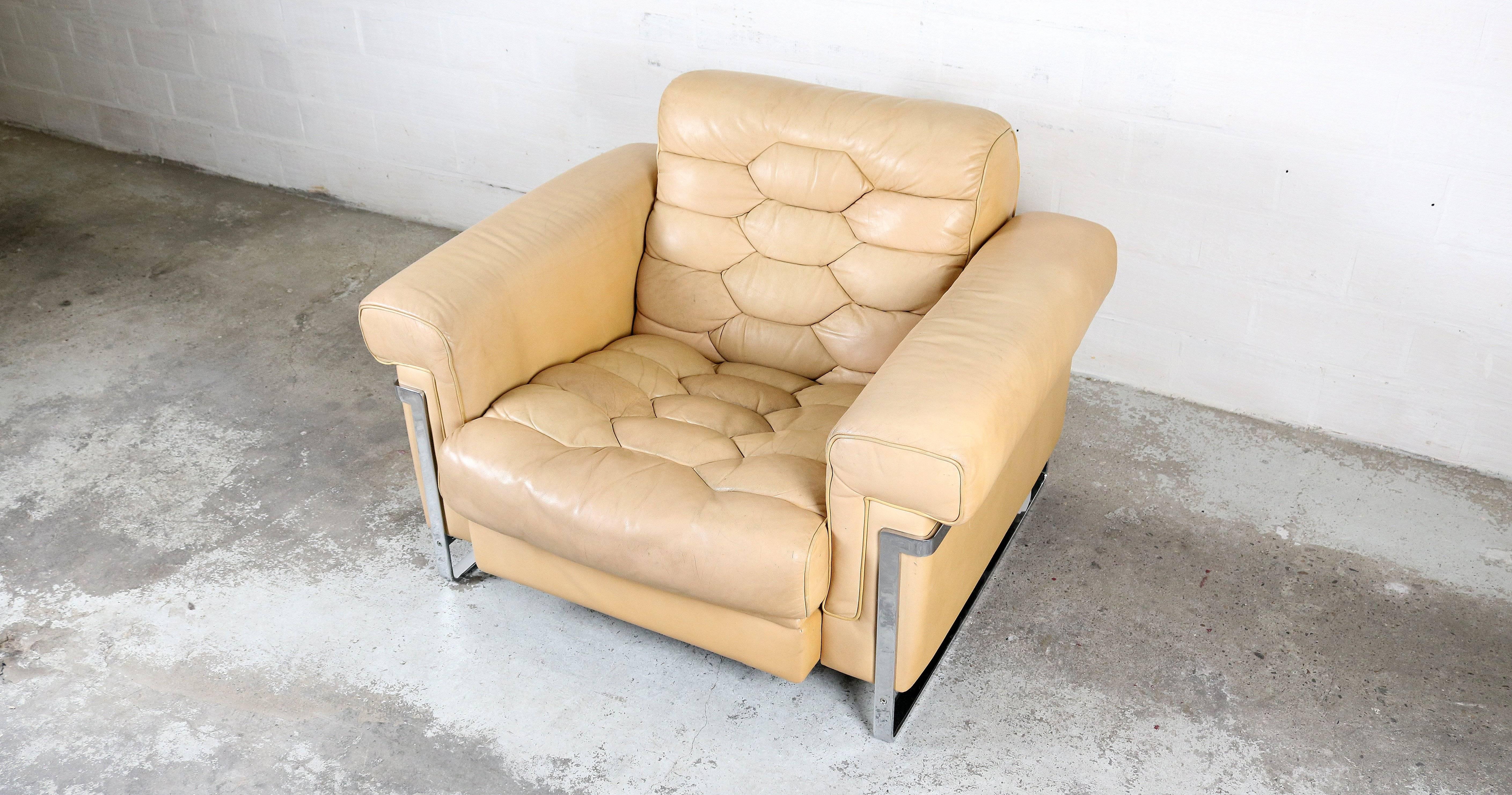 Club Chair by Robert Haussmann for De Sede In Good Condition For Sale In Meulebeke, BE