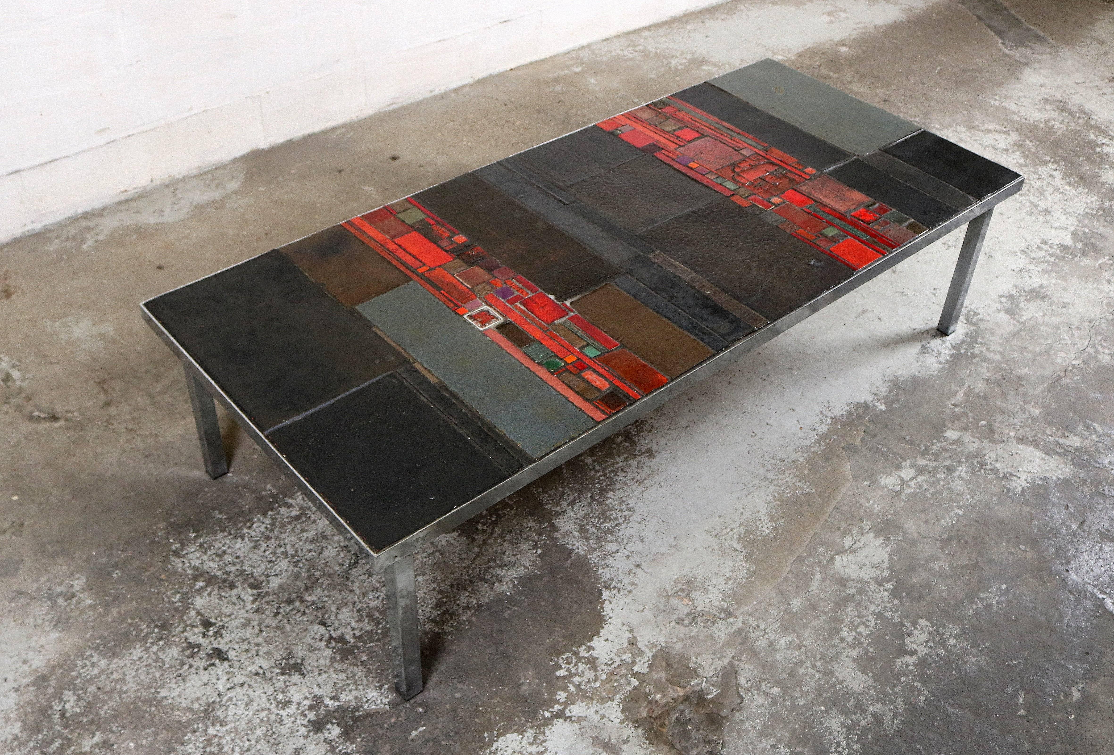 Mid-20th Century Coffee Table by Pia Manu