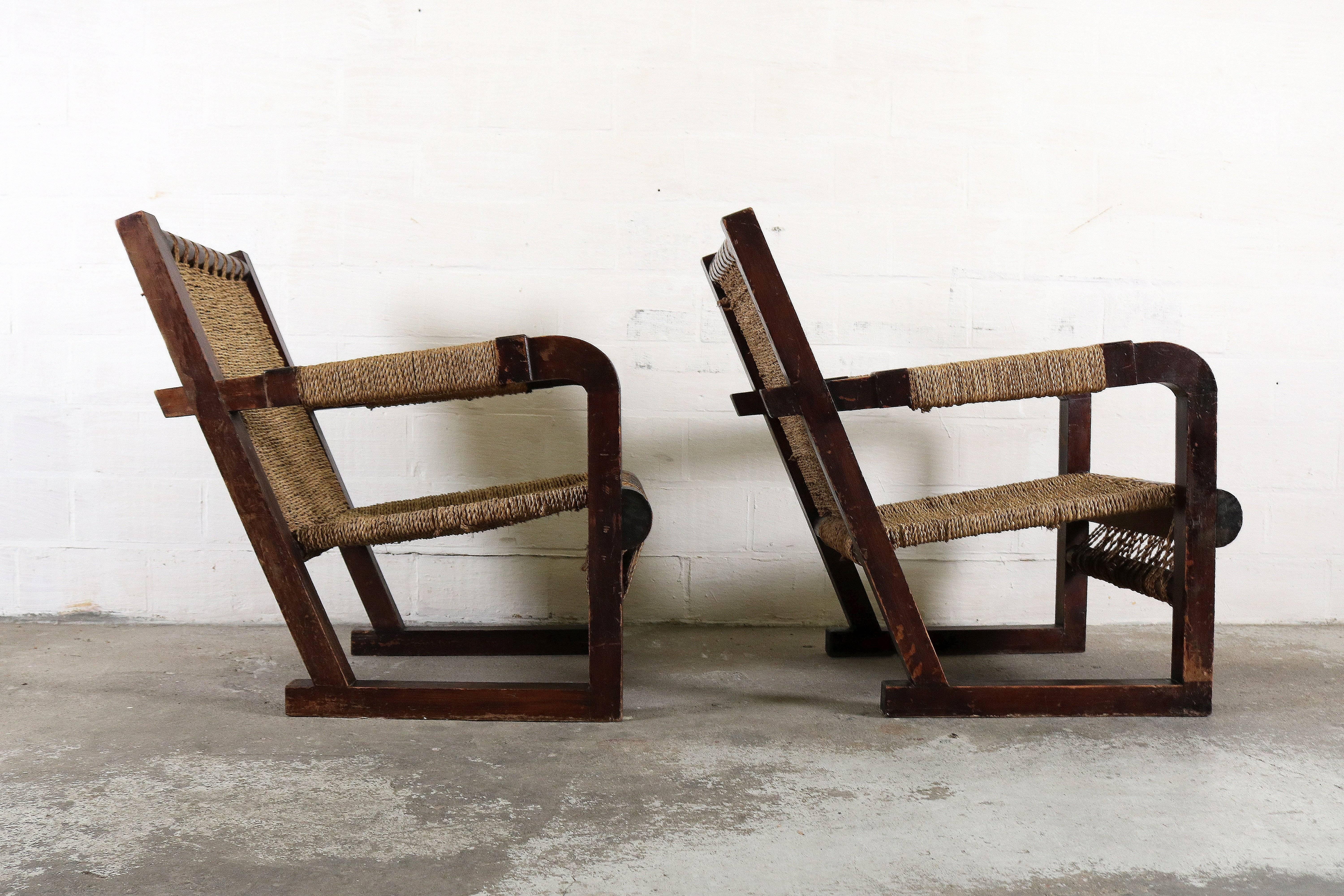 Art Deco Francis Jourdain Chairs For Sale 1