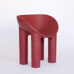 Faye Toogood Roly Poly Dining Chair Oxblood