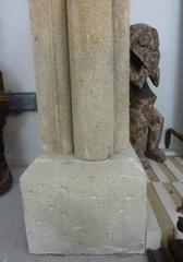 Louis XIII Mantel with Finely Hand-Sculpted Trumeau