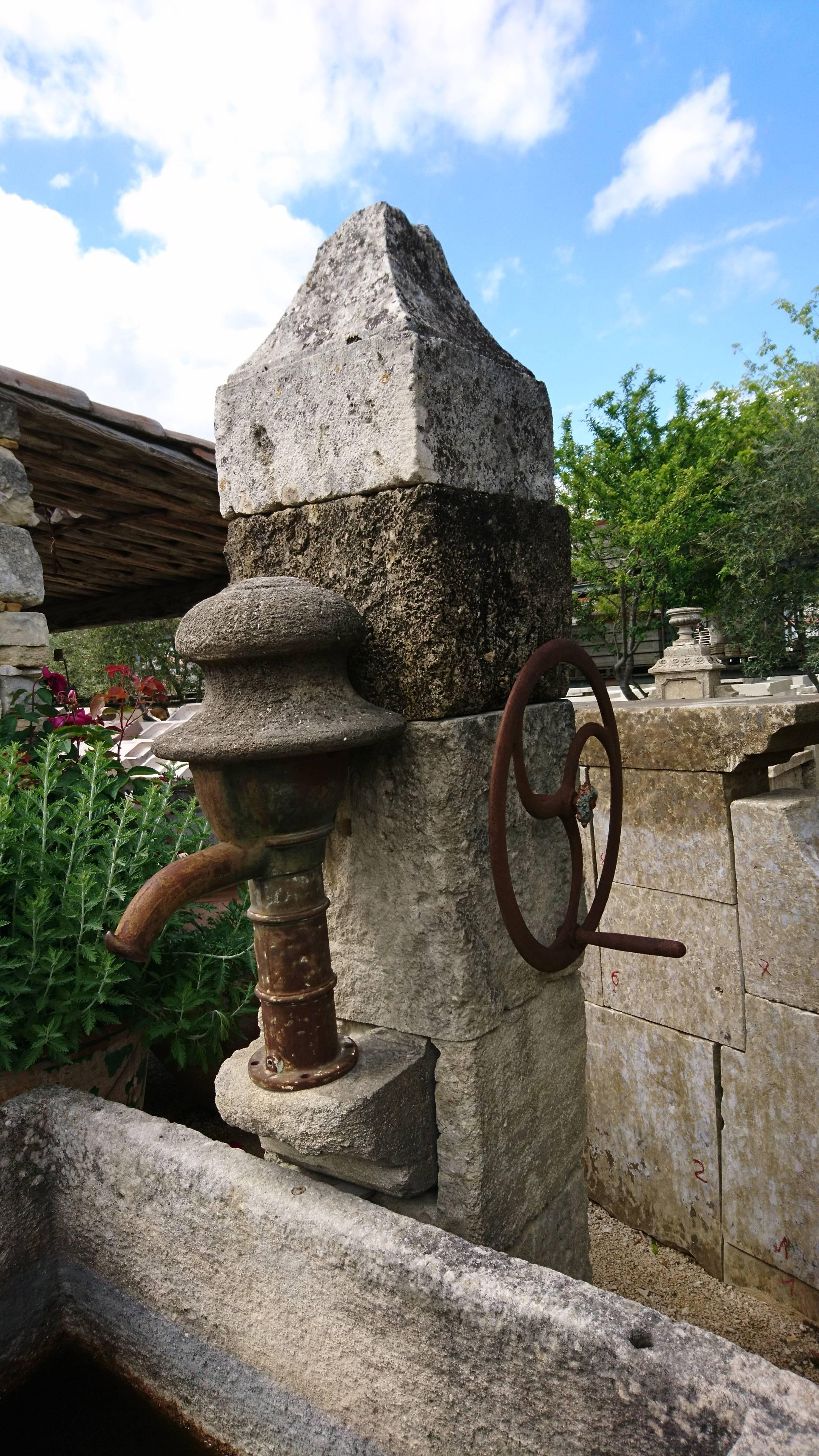 antique wall fountain