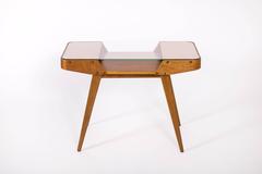 1960s Glass Top Coffee Table