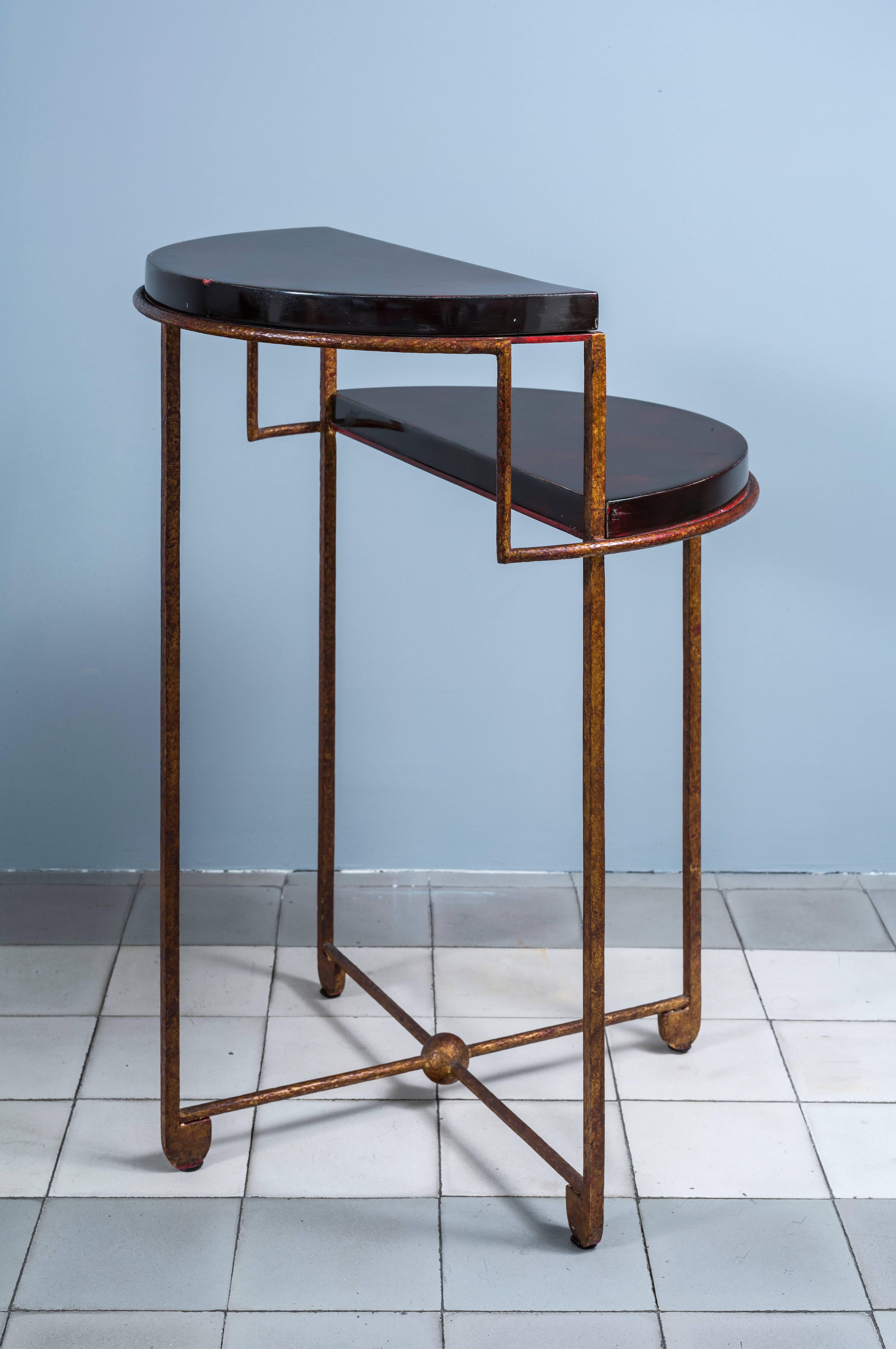 French Leon Jallot, Pedestal Table 1927 Art Deco