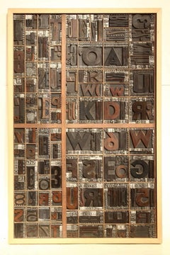 19th Century Printers Blocks