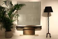 Rare 1960s, Italian Console and Mirror