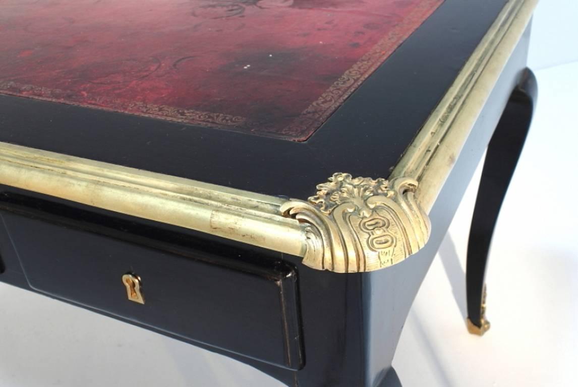 19th Century, French Bureau Plat In Good Condition In Husbands Bosworth, Leicestershire
