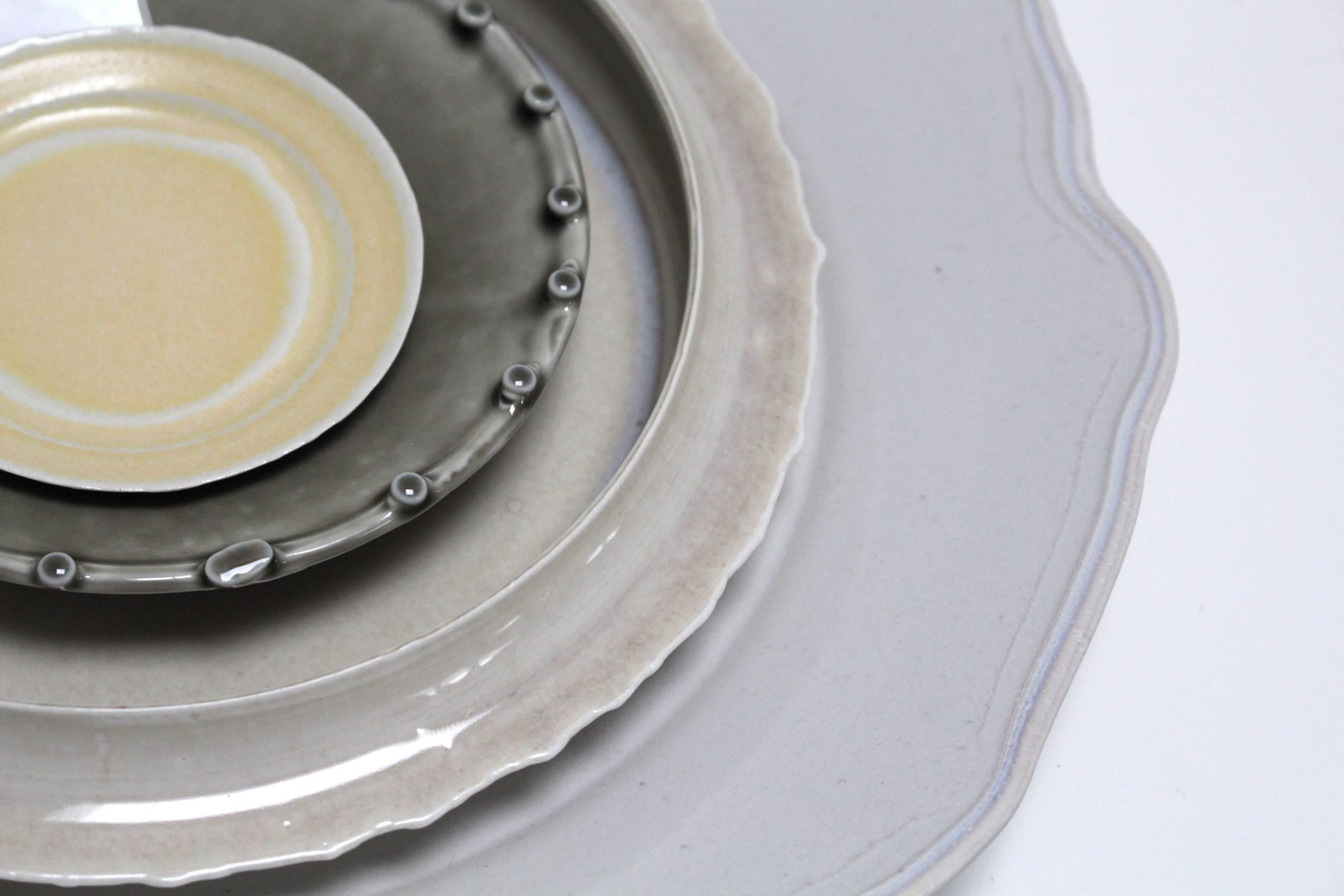 Contemporary Porcelain Dinnerware by Danish Designer Anne Tophøj For Sale 1