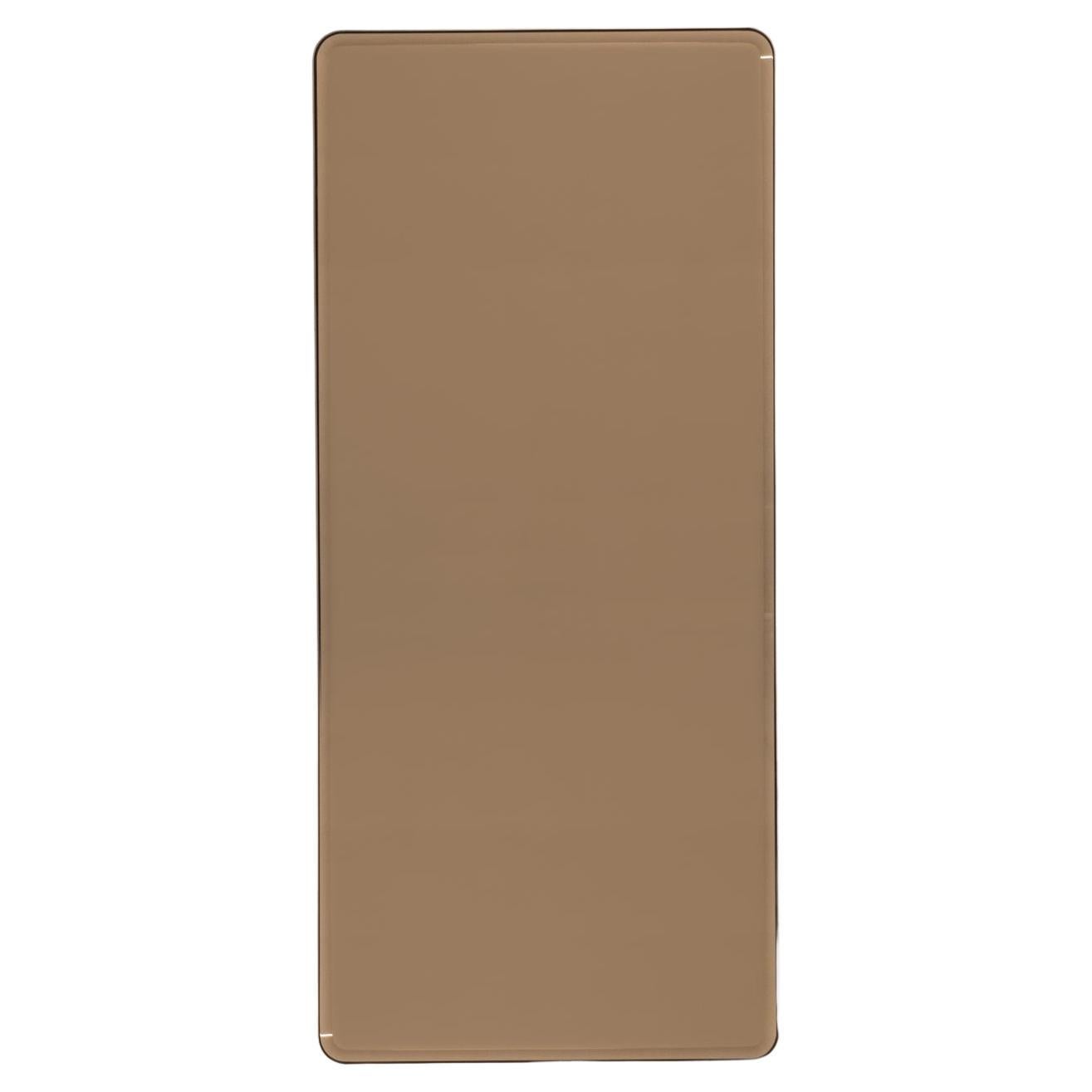 Sofie Wall Mirror - Polished Brass - Handmade in Britain - Full Height Large