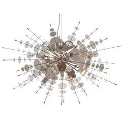 Metallic Confetti Chandelier by AVRAM RUSU STUDIO 2