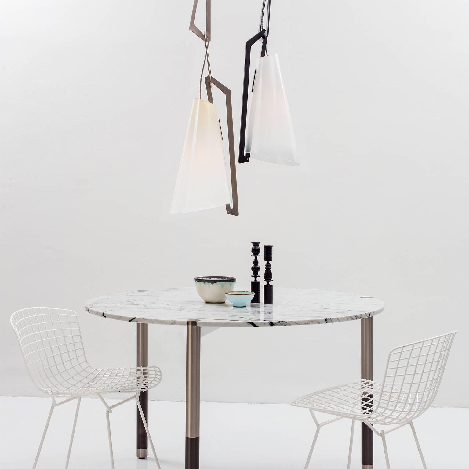 Contemporary Large Link Pendant by AVRAM RUSU STUDIO For Sale