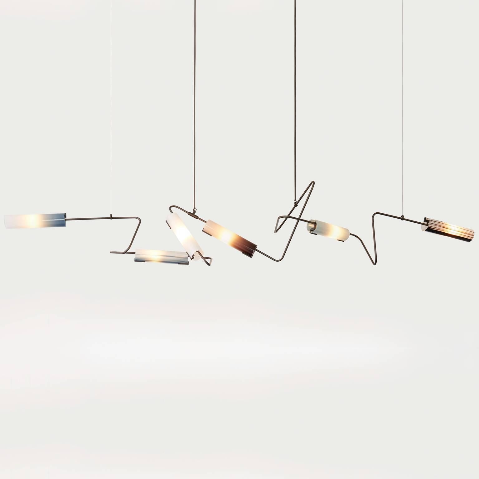 American Continuum Collection Chandelier by AVRAM RUSU STUDIO For Sale