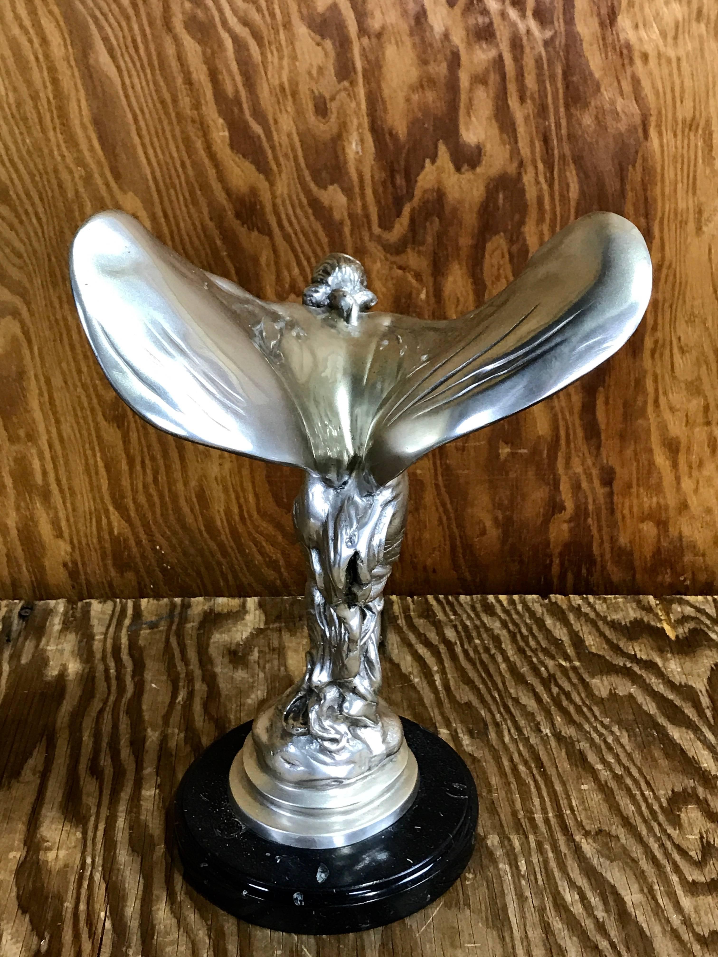 Spirit of Ecstasy, After Charles Robinson Sykes by Arthur Court In Excellent Condition In West Palm Beach, FL