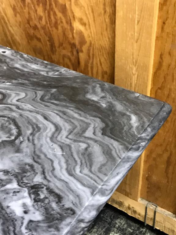 Antique French Marble Top Bakers/Bistro Table at 1stDibs