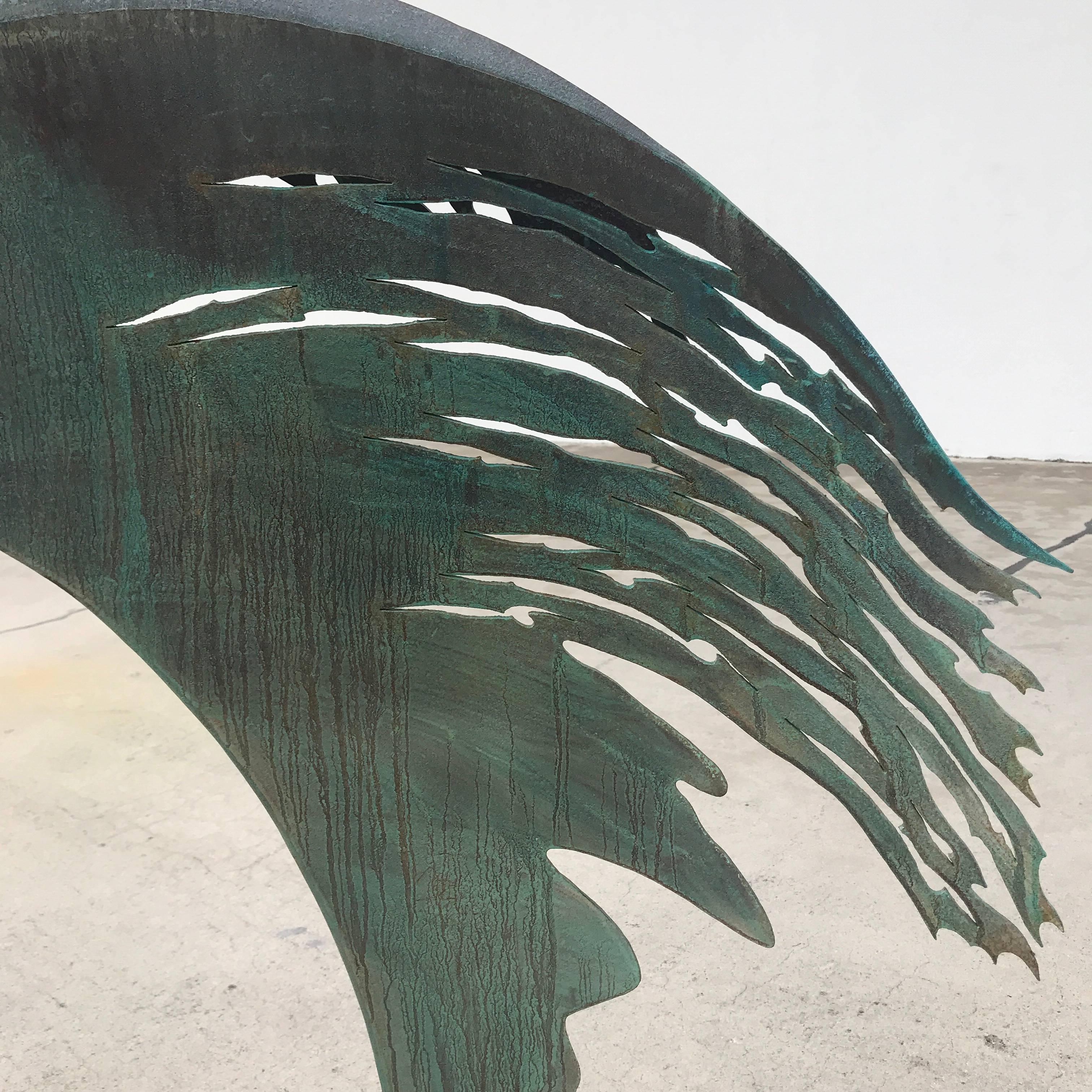 Midcentury Angel Wing Sculpture For Sale 1
