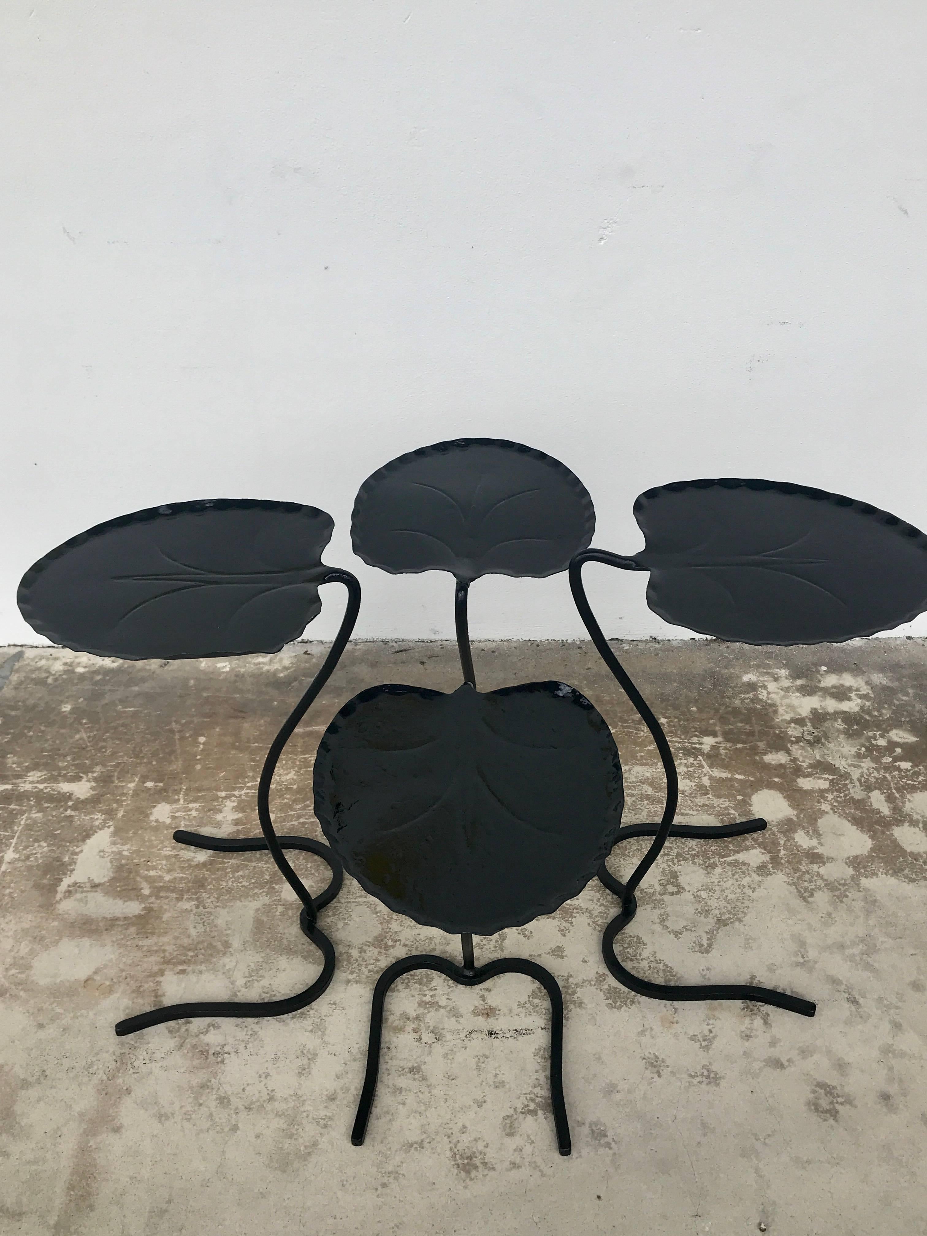 Mid-Century Modern Two Pair of Salterini Lily Pad Nesting Tables